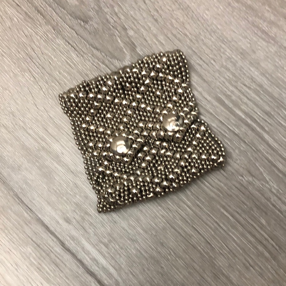 Stunning silver cuff bracelet